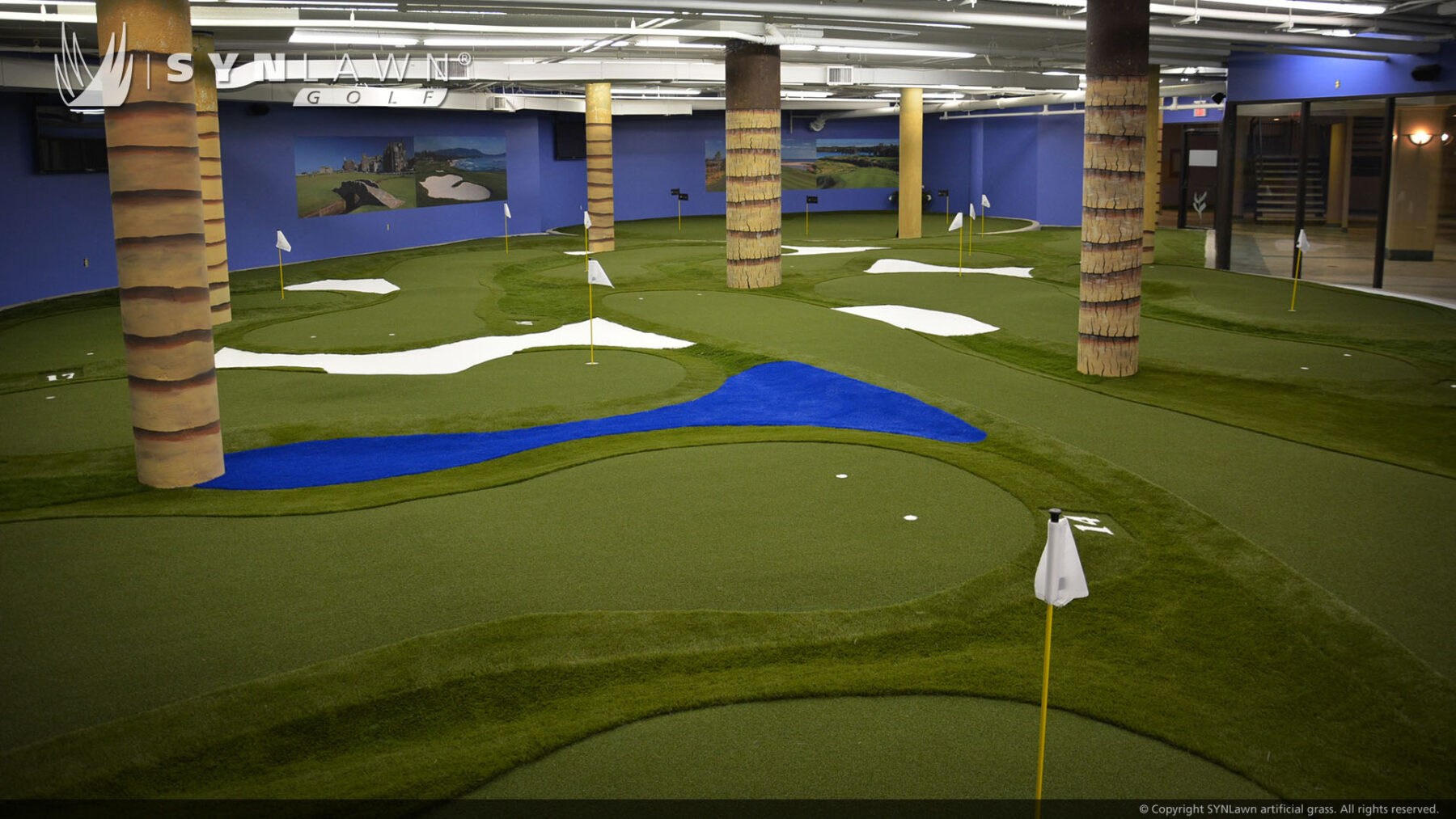 indoor golf, artificial grass putting green near me