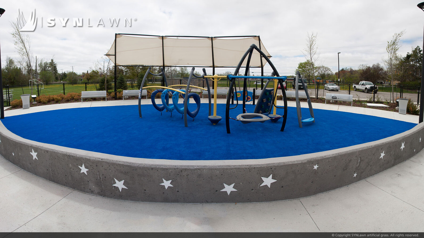 affordable playground turf installation