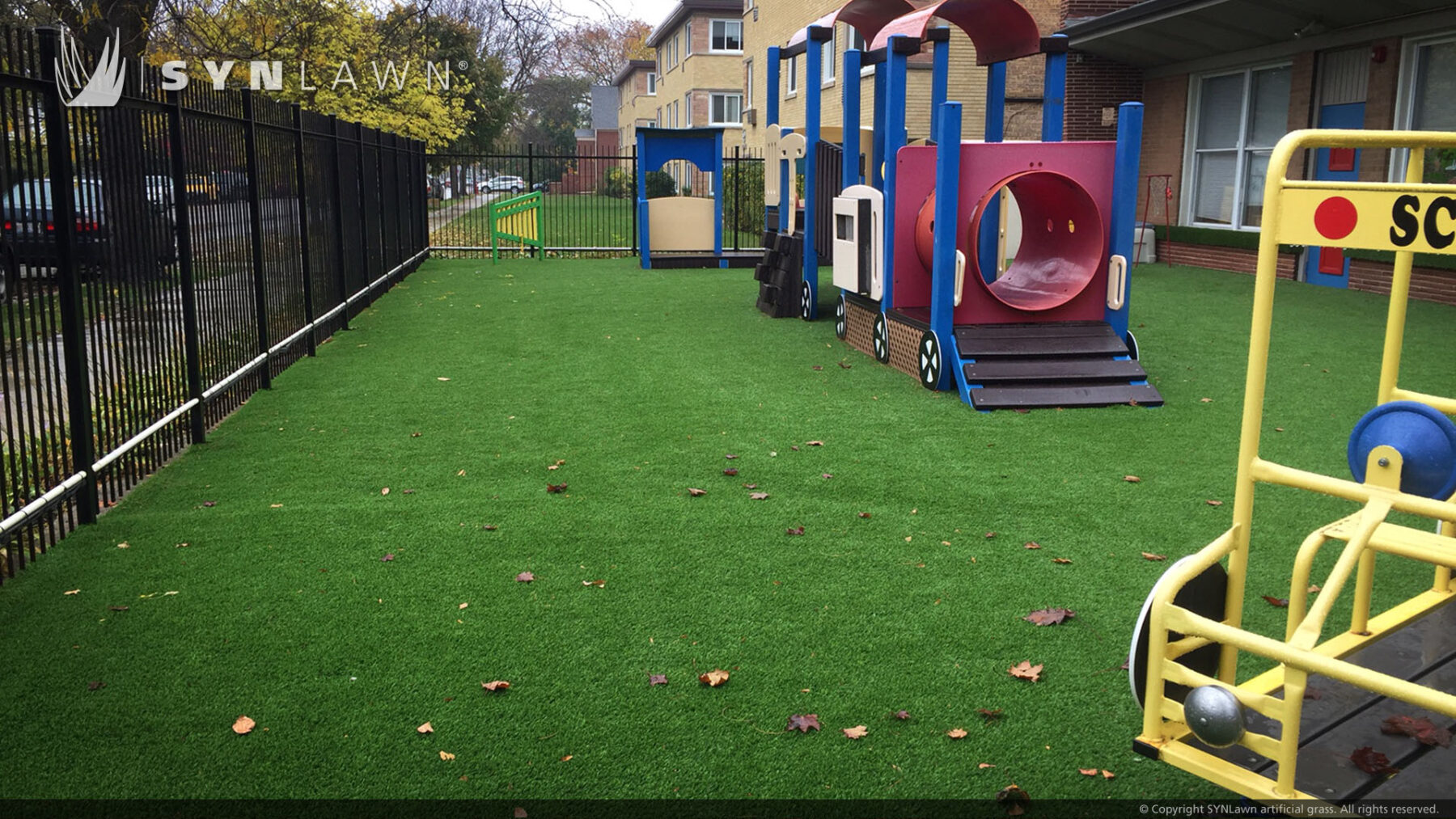 Affordable playground artificial grass