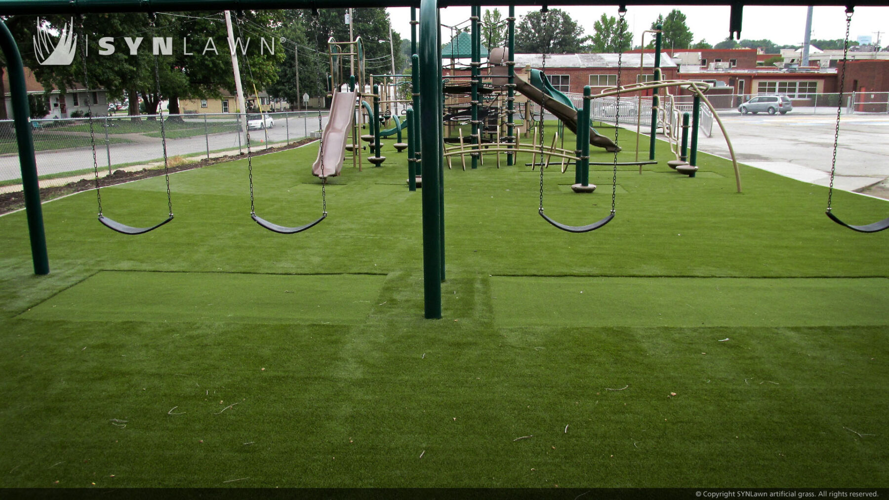 artificial lawn installation for playgrounds near me
