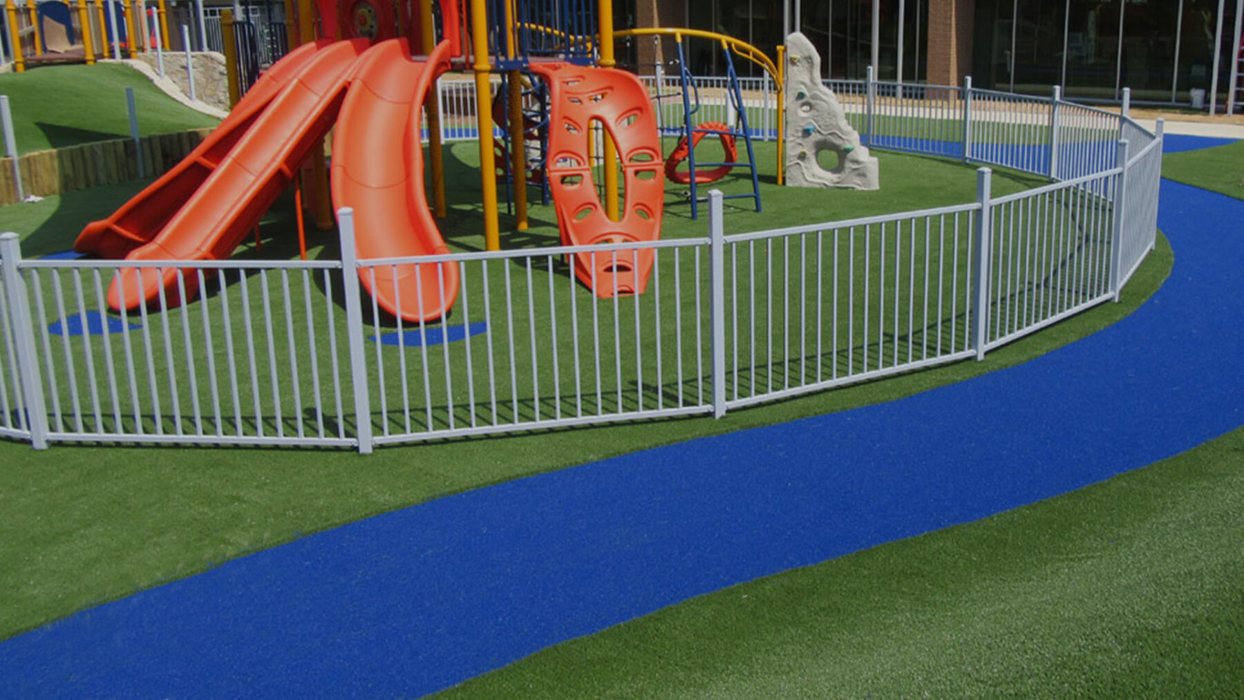 playground artificial turf install