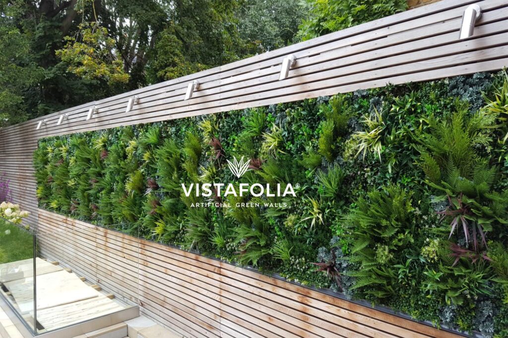 vistafolia, artificial green walls installation