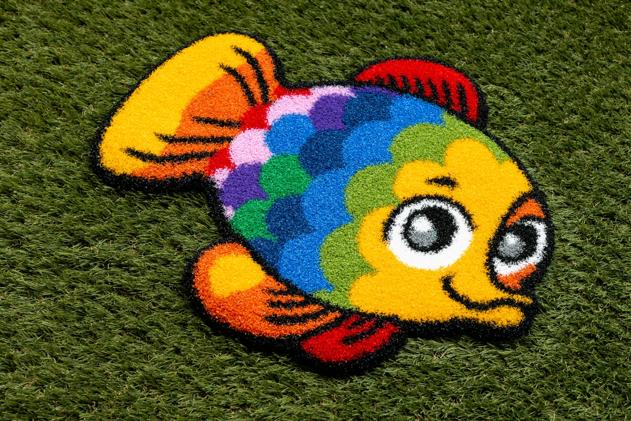 Rainbow Fish New York Artificial Turf Design