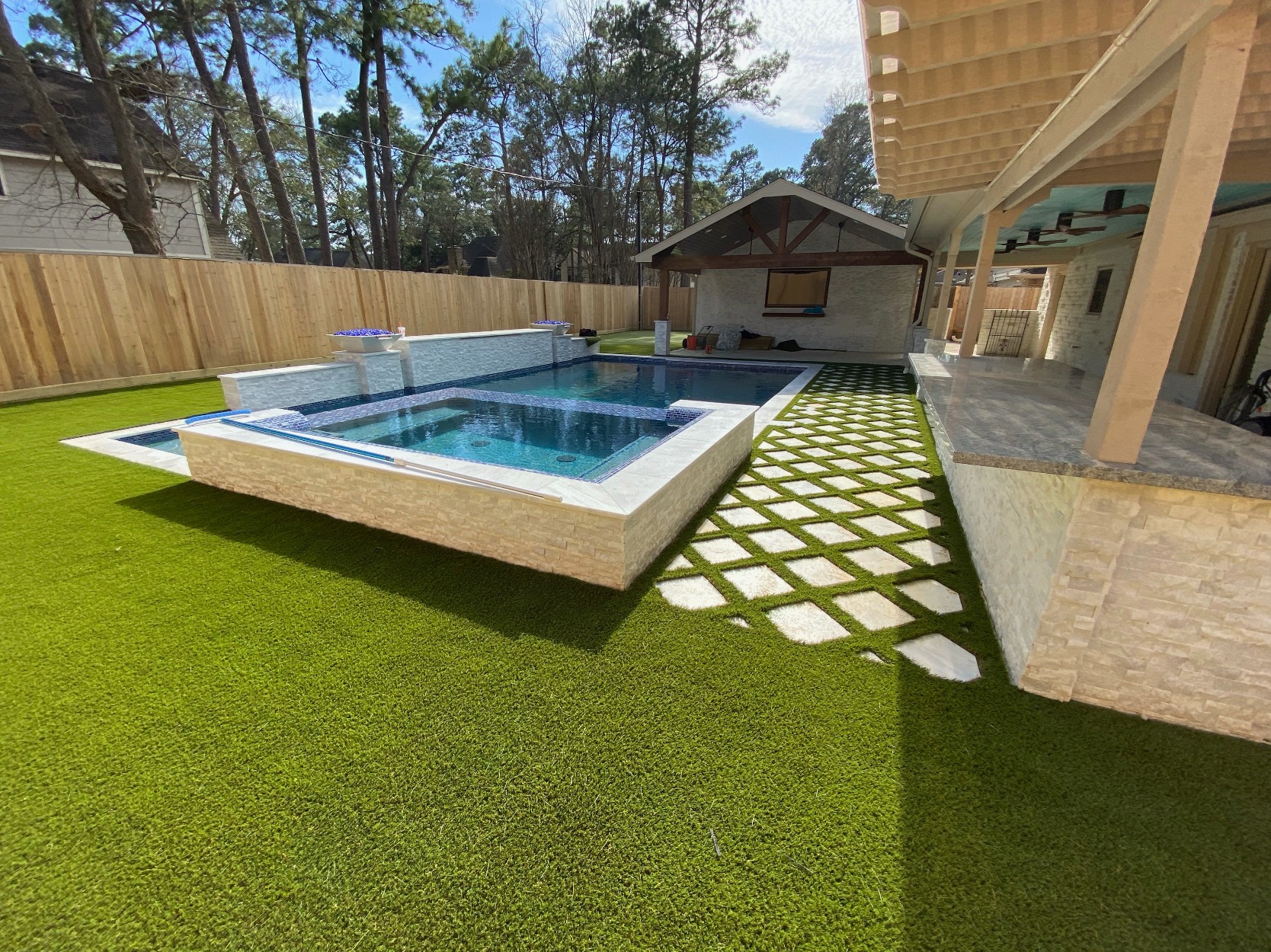 New York Artificial Grass Luxury Pool Deck Design New York Artificial Grass Luxury Pool Deck Design