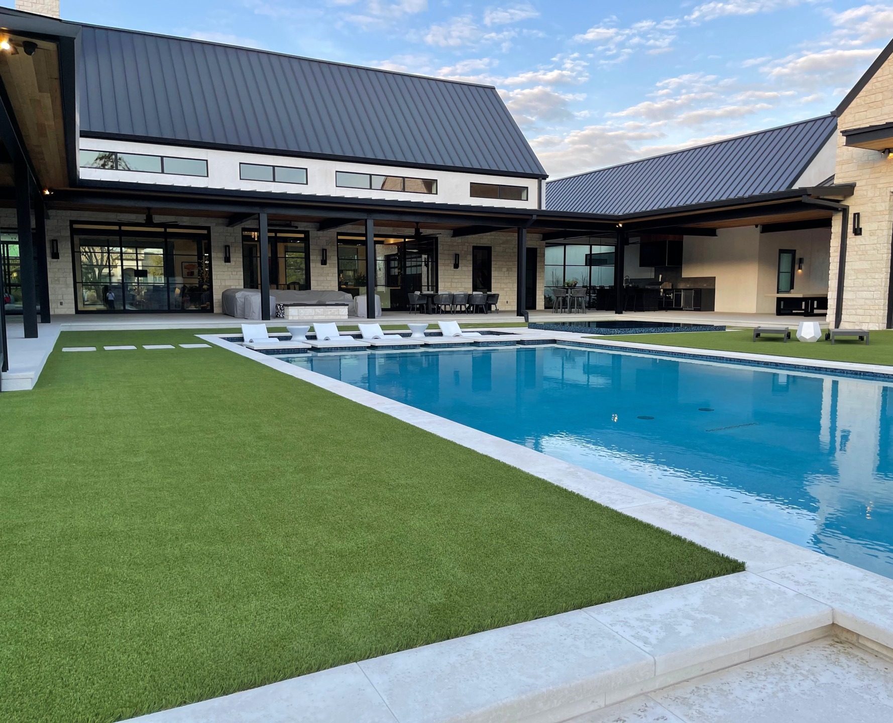 New York Artificial Grass Residential Pool Retreat New York Artificial Grass Residential Pool Retreat